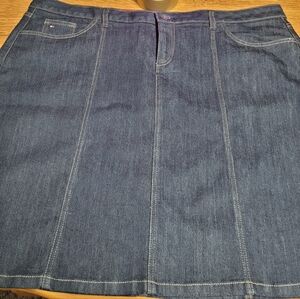 NWOT Tommy Hilfiger 5 Pocket Jean Skirt Size 20